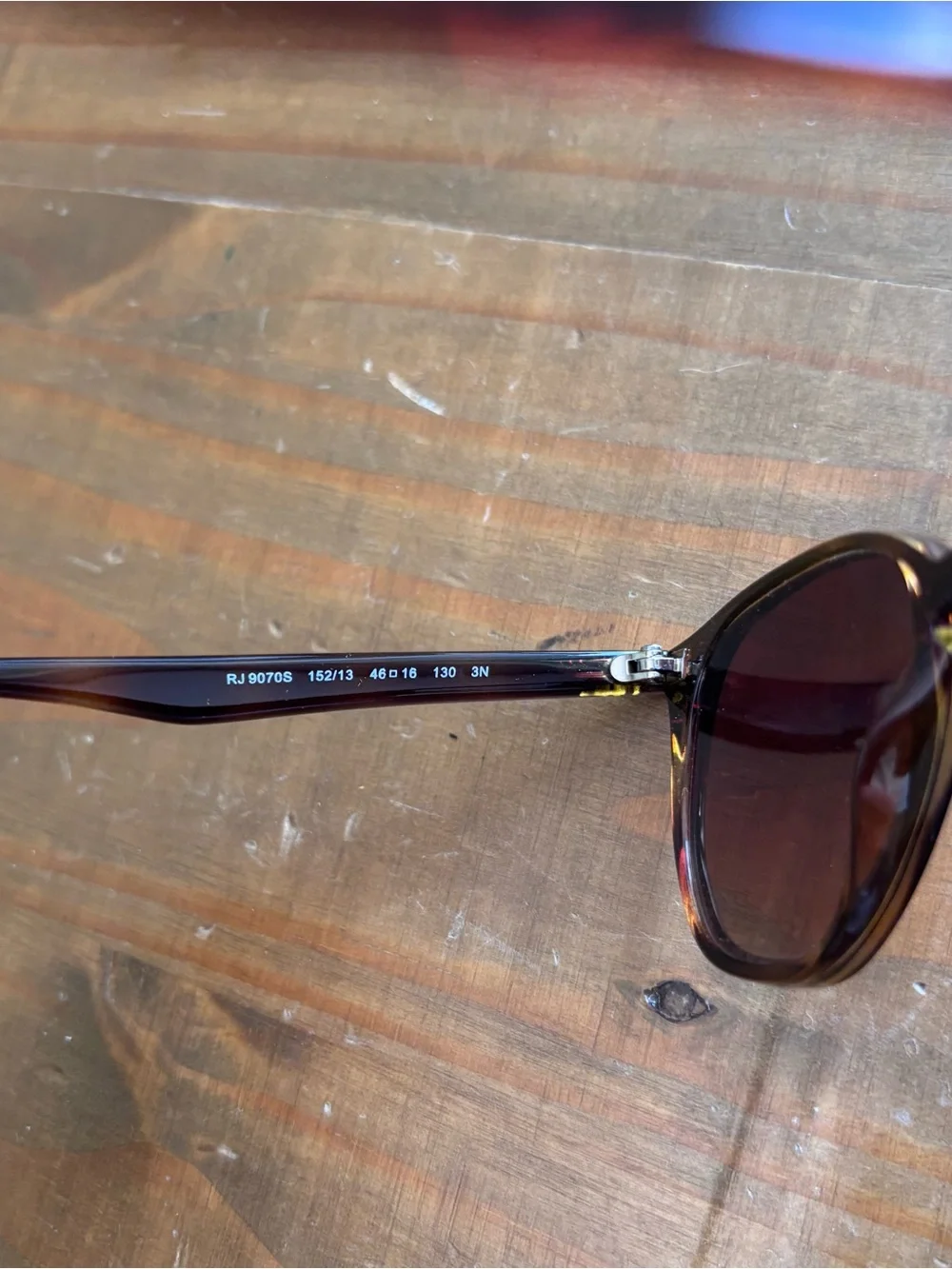 Ray-Ban Junior RJ9070S Brown Havana Children's Sunglasses-Unisex